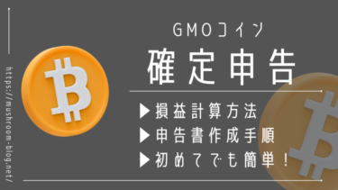 GMOコインの確定申告｜一連の流れが分かる！損益計算から確定申告書の作成方法まで画像付きで解説